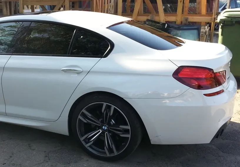 BMW 5 F10 przyciemnione szyby boczne i tylna