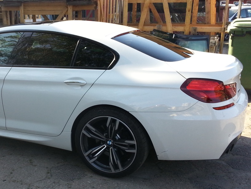 BMW 5 F10 przyciemnione szyby boczne i tylna