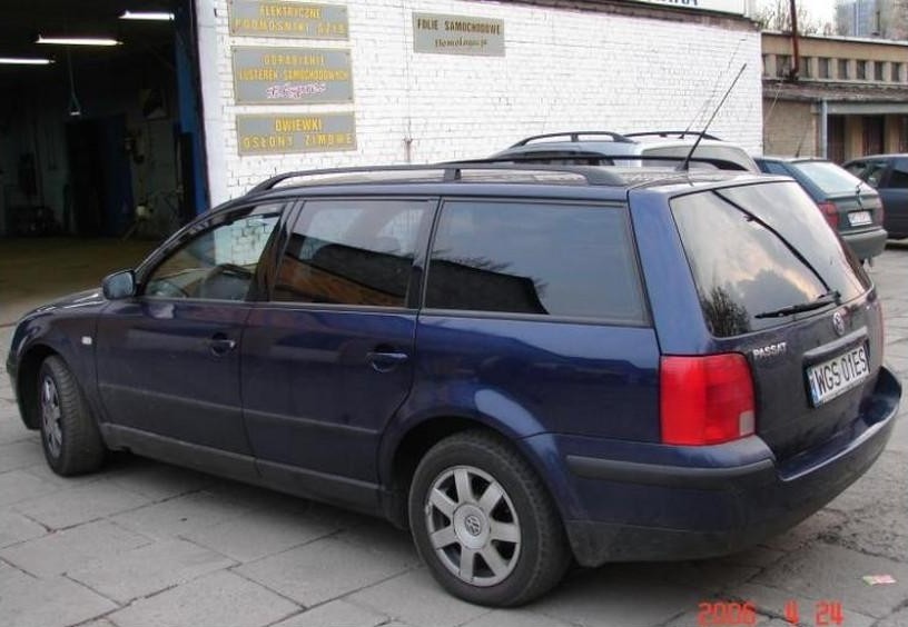 VW Passat Combi tył i lewy bok