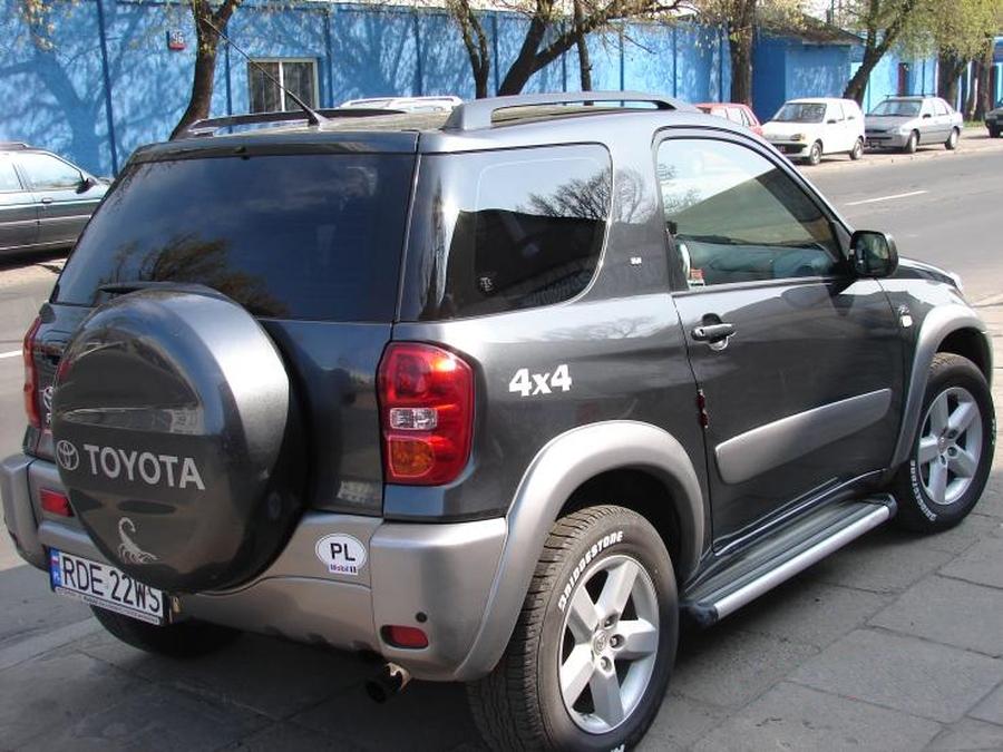 przyciemnione szyby Toyoty RAV4