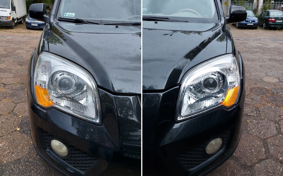 reflektory z soczewkami Bi-LED KIA Sportage